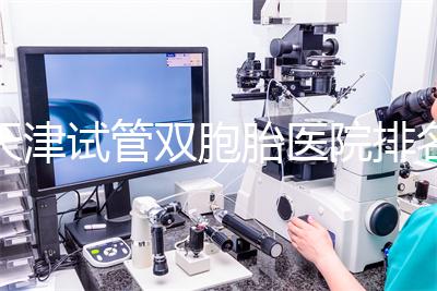 天津試管雙胞胎醫院排名一覽，附南開前三機構詳細介紹